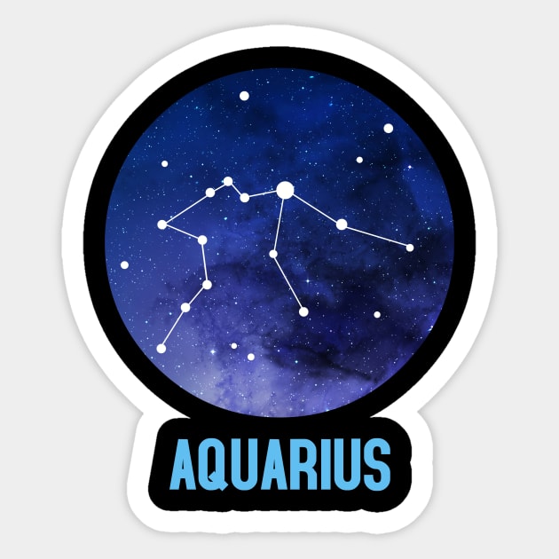 Aquarius constellation Sticker by gustavoscameli